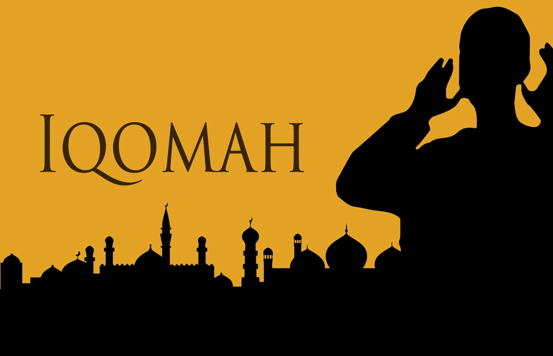 BAGAIMANA LAFAZ IQAMAH YANG BENAR?