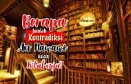 APAKAH ADA ANGKA YANG JELAS TERKAIT JUMLAH KONTRADIKSI-KONTRADIKSI AN-NAWAWI DALAM KITABNYA?
