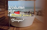 BERAPA VOLUME AIR YANG DIBUTUHKAN UNTUK MANDI JUNUB?
