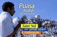 BOLEHKAH PUASA ARAFAH MENGIKUTI TANGGAL WUKUF DI SAUDI TAPI SALAT IEDNYA MENGIKUTI KAUM MUSLIMIN DI INDONESIA?