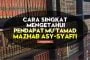 CARA SINGKAT MENGETAHUI PENDAPAT MU’TAMAD MAZHAB ASY-SYAFI'I