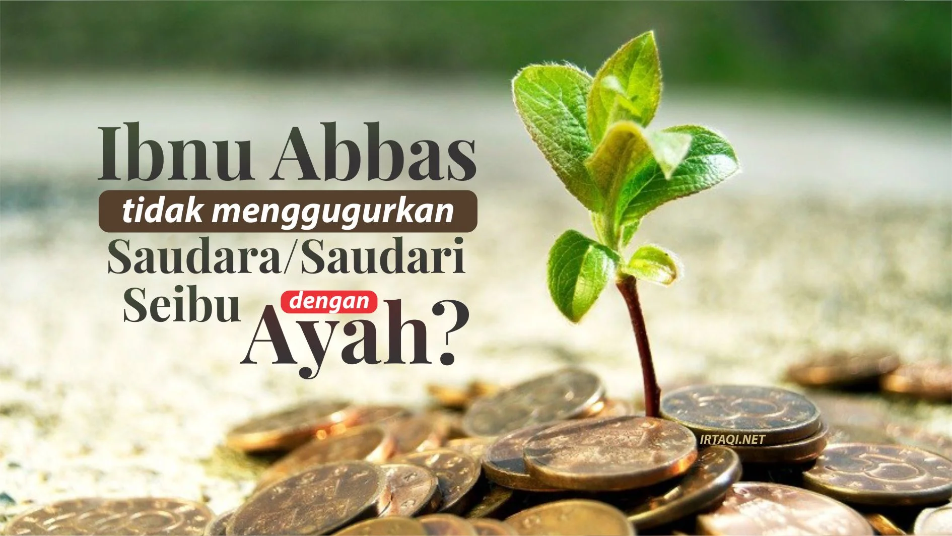 IBNU ABBAS TIDAK MENGGUGURKAN SAUDARA/SAUDARI SEIBU DENGAN AYAH?