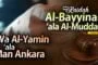 KAIDAH AL-BAYYINAH ‘ALA AL-MUDDA'I WA AL-YAMIN ‘ALA MAN ANKARA