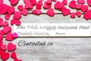 MENCINTAI ORANG SALEH