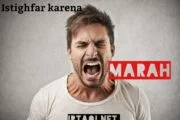 ISTIGFAR KARENA MARAH