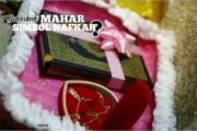 BENARKAH MAHAR ITU SIMBOL NAFKAH?