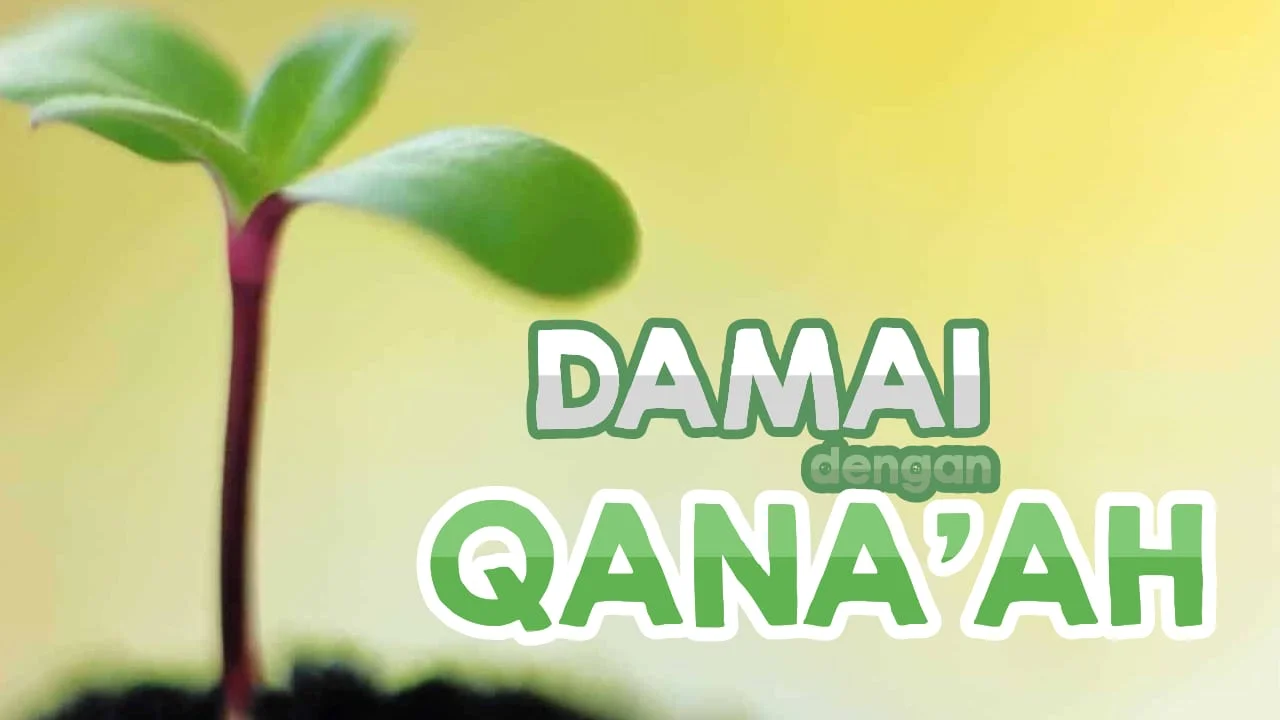 DAMAI DENGAN QANA’AH