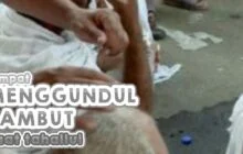 DI MANA TEMPAT MENGGUNDUL RAMBUT SAAT TAHALLUL?