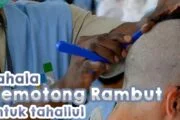 PAHALA MEMOTONG RAMBUT UNTUK TAHALLUL