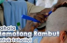 PAHALA MEMOTONG RAMBUT UNTUK TAHALLUL