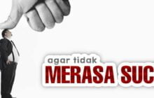 AGAR TIDAK MERASA SUCI