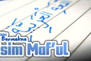 MASHDAR BERMAKNA ISIM MAF'UL