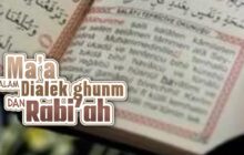 MA'A DALAM DIALEK GHUNM DAN RABI'AH