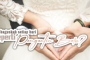BAGUSKAH SETIAP HARI SEPERTI PENGANTIN BARU?