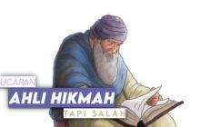 UCAPAN AHLI HIKMAH TAPI SALAH