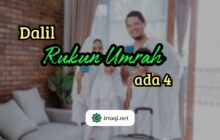 APA DALIL BAHWA UMRAH ITU RUKUNNYA ADA 4?