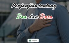 PERJANJIAN TENTANG DOA DAN DOSA