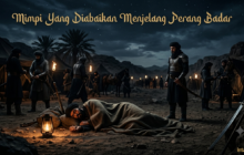 MIMPI YANG DIABAIKAN MENJELANG PERANG BADAR